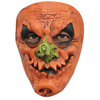 Ghoulish Latex Masker - Pumpkin
