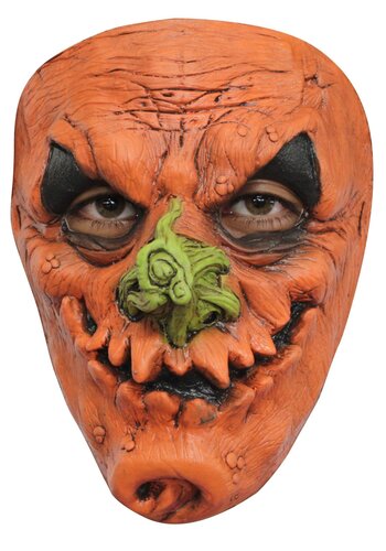 Latex Masker - Pumpkin 