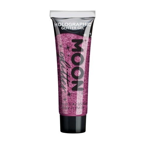 Holografisch fine Glitter gel Pink - 12ml 