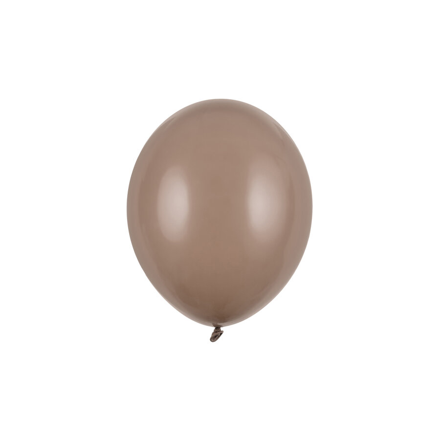 10 Ballonnen Pastel Cappuccino - 27 cm-1