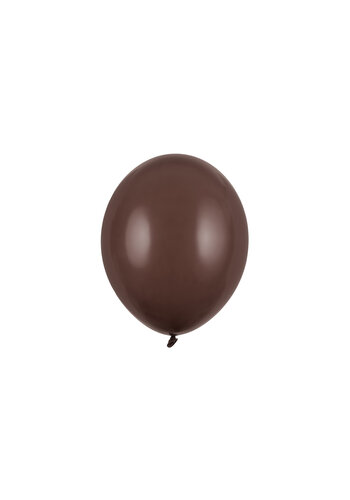 10 Ballonnen Pastel Cocoa Brown - 27 cm 