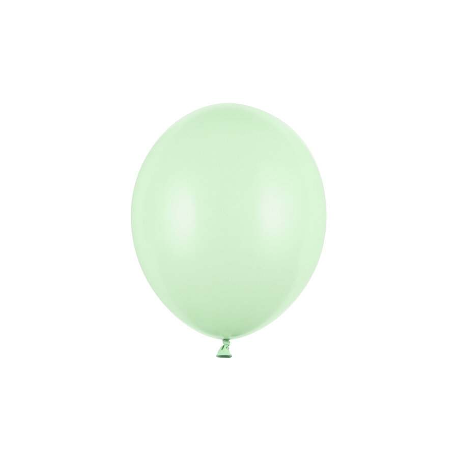 10 Ballonnen Pastel Pistache - 27 cm-1