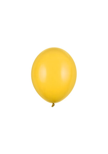 50 Ballonnen Pastel Honey Yellow - 27 cm 