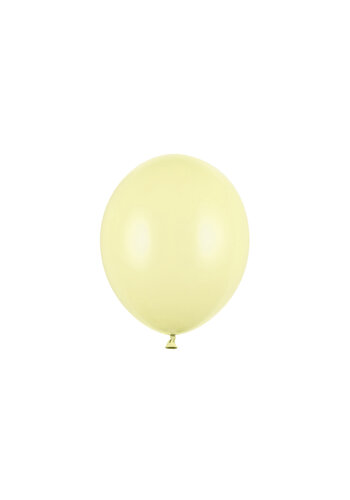 50 Ballonnen Pastel Light Yellow - 27 cm 