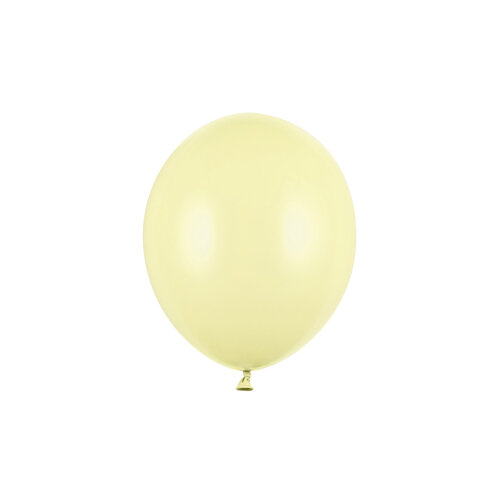 50 Ballonnen Pastel Light Yellow - 27 cm 