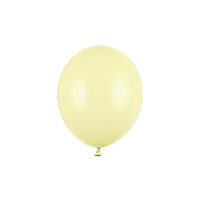 thumb-100 Ballonnen Pastel Light Yellow - 27 cm-1