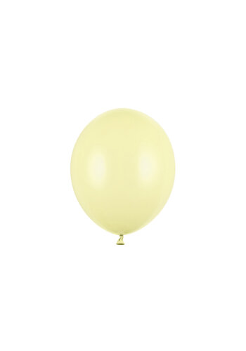 100 Ballonnen Pastel Light Yellow - 27 cm 