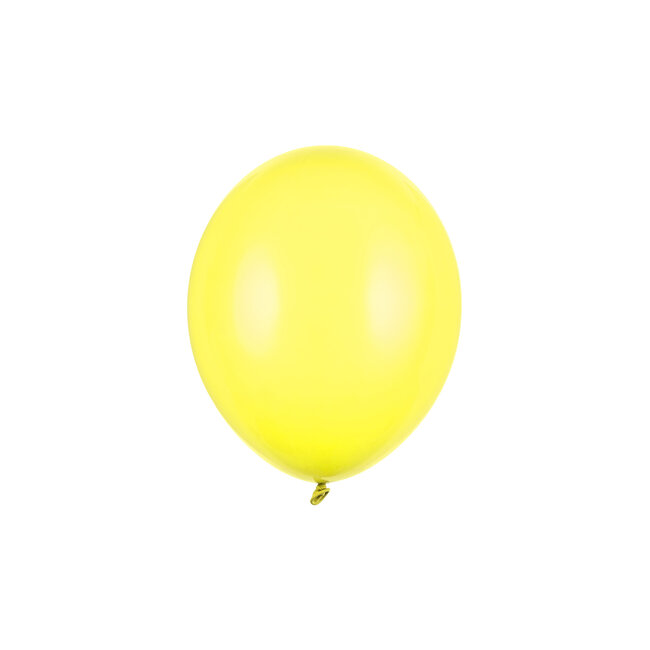 100 Ballonnen Pastel Lemon Zest - 27 cm