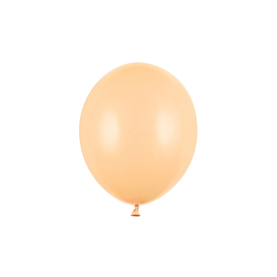 50 Ballonnen Pastel Light Peach - 27 cm-1
