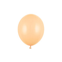 thumb-10 Ballonnen Pastel Light Peach - 27 cm-1