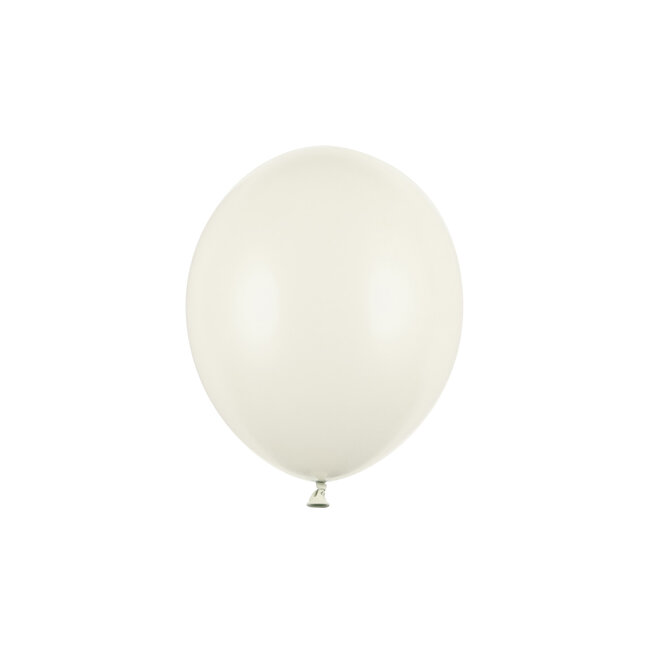 50 Ballonnen Pastel Light Cream - 27 cm