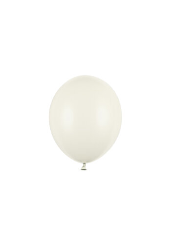 100 Ballonnen Pastel Light Cream - 27 cm 