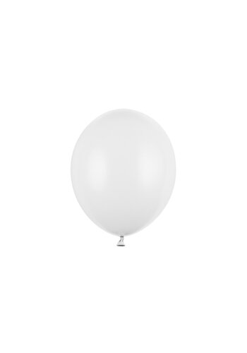 50 Ballonnen Pastel Pure White - 27 cm 