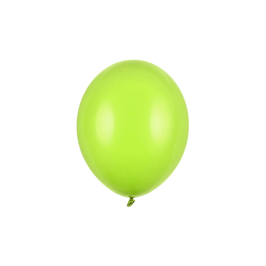 50 Ballonnen Pastel Lime Green - 27 cm-1
