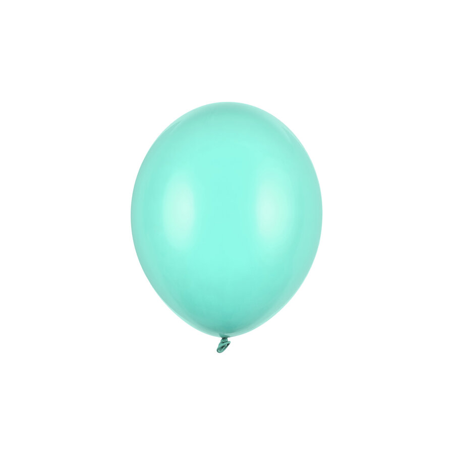 50 Ballonnen Pastel Light Mint - 27 cm-1