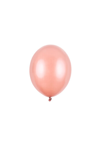 10 Ballonnen Metallic Rosé Gold - 27 cm 