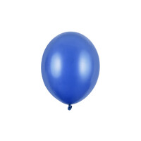 thumb-10 Ballonnen Metallic Blue - 27 cm-1