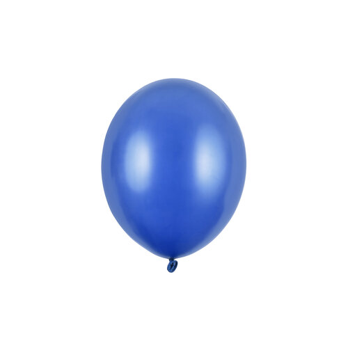 10 Ballonnen Metallic Blue - 27 cm 