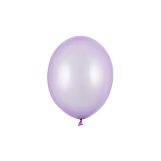Strong Balloons 10 Ballonnen Metallic Lila - 27 cm