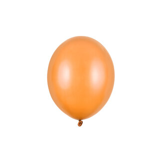 Strong Balloons 50 Ballonnen Metallic Mandarin Orange - 27 cm