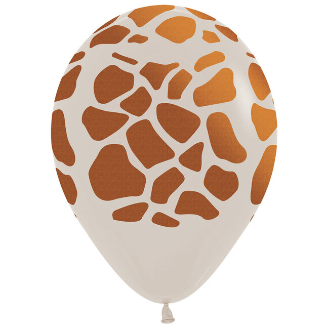 R12 - Giraffe - White Sand 071 - Copper Ink - Sempertex - 25 stuks