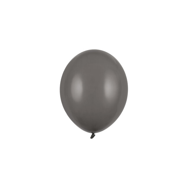 100 Ballonnen Pastel Grey - 12 cm