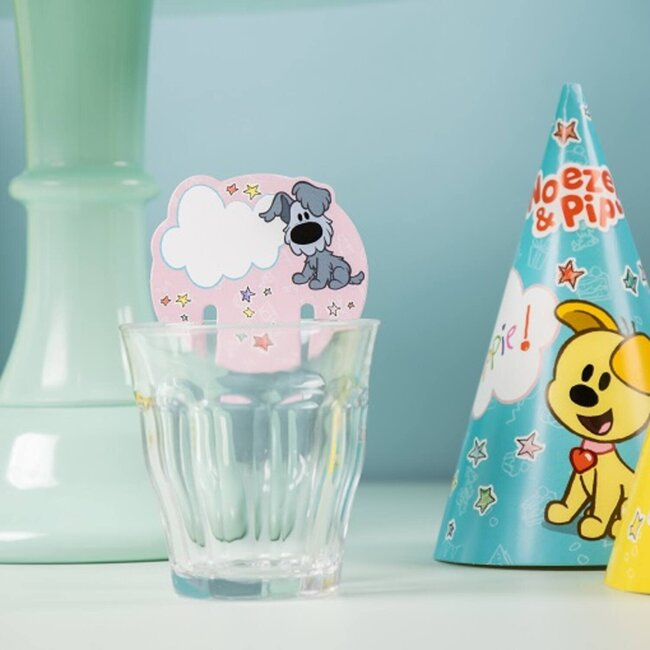 Woezel en Pip Glas Markers - 6 stuks