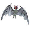Animated Bat - 140 x 50 cm