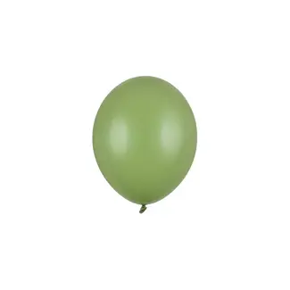 Strong Balloons 100 Ballonnen Pastel Rosemary Green - 12 cm