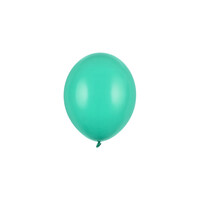 thumb-100 Ballonnen Pastel Aquamarine - 12 cm-1