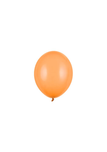 100 Ballonnen Pastel Bright Orange - 12 cm 