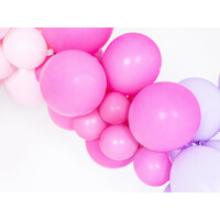 thumb-100 Ballonnen Pastel Fuchsia - 12 cm-2