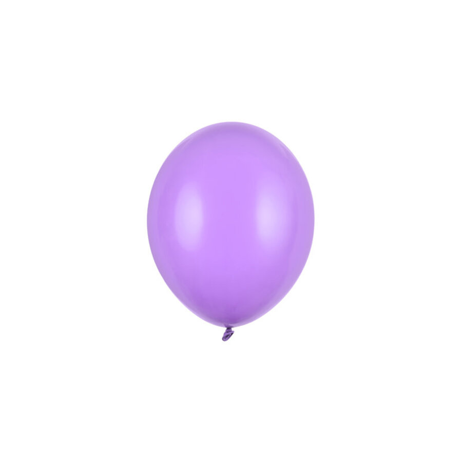 100 Ballonnen Pastel Lavender Purple - 12 cm-1