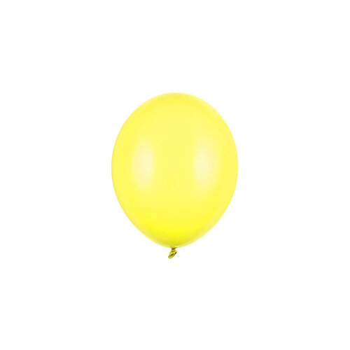 100 Ballonnen Pastel Lemon Zest - 12 cm 