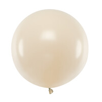 Ronde Ballon 60 cm - Pastel Nude - 1 st