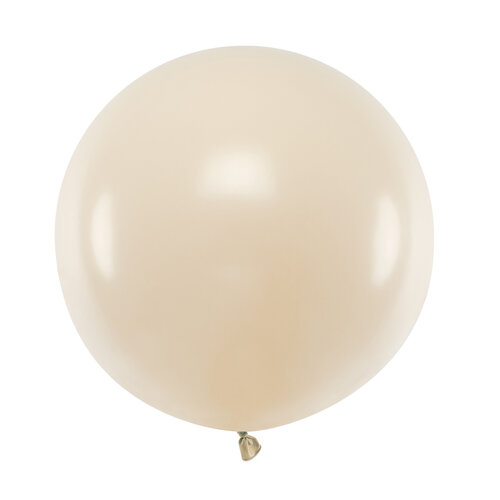 Ronde Ballon 60 cm - Pastel Nude - 1 st 