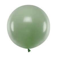 Ronde Ballon 60 cm - Pastel Rosemary Green - 1 st