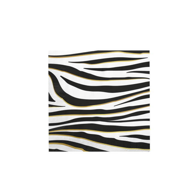 Servetten Zebra