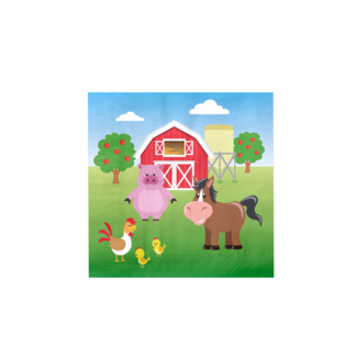 Paperdreams Servetten Farm