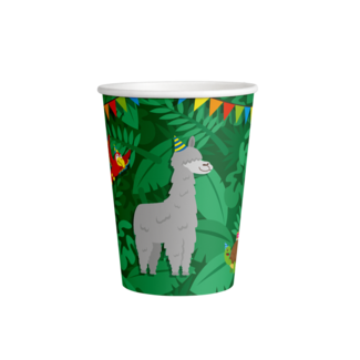 Paperdreams Bekertjes Jungle - 8 stuks