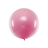 Strong Balloons Mega Ballon Metallic Pink - 1 mtr - 1 stuk