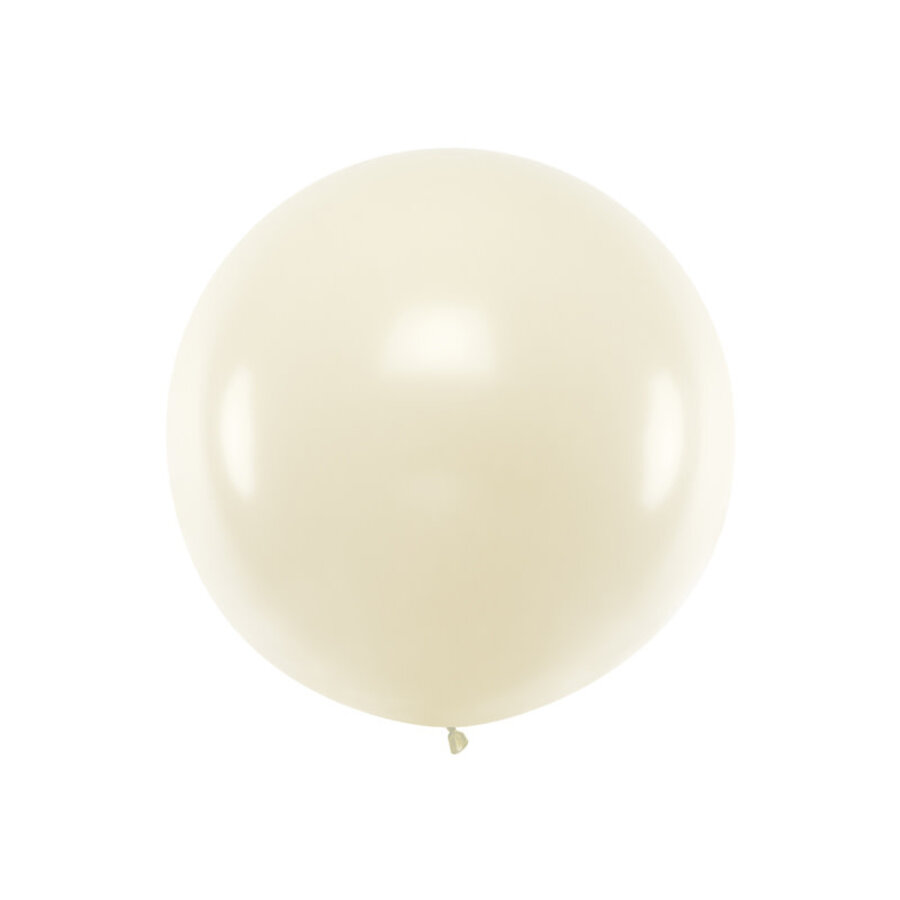 Mega Ballon Metallic Pearl - 1 mtr - 1 stuk-1