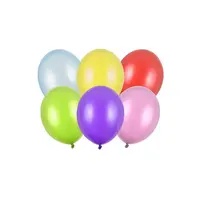 100 Ballonnen Metallic Mix - 12 cm