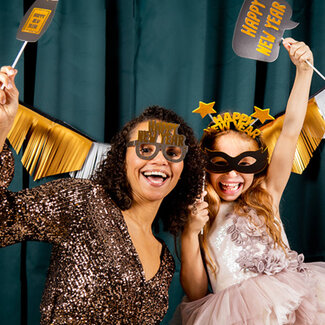 Folat Happy New Year - Photobooth Accessoires - 12st
