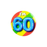 Button - I'm 60
