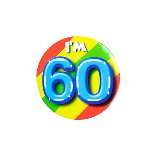 Button - I'm 60 