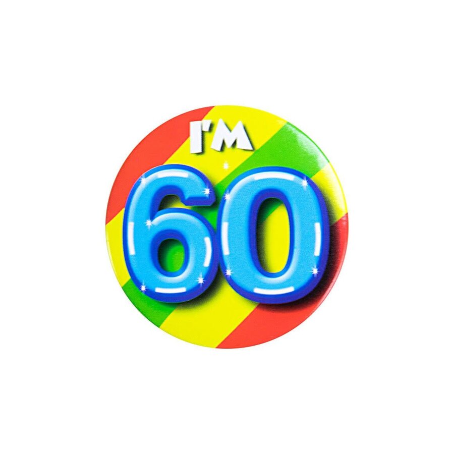 Button - I'm 60-1