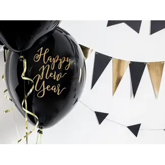 Strong Balloons Heliumballon Happy New Year - 30 cm Strong Balloons Heliumballon Happy New Year - 30 cm