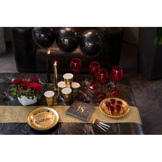 Tafel Loper Glitter - Goud