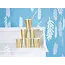 PartyDeco Papieren Rietjes Goud/Wit - 10 stuks - 19,5cm